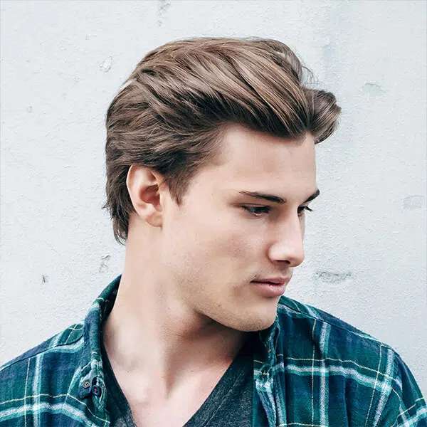 Flot model med pænt hår Pæn og nydelig model med Pomp & Co. Hair Cream i håret.