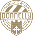 Donnelly logo Pomp & Co. formår at beholde præcis den karakter og ånd som Sammy Donnelly skabte